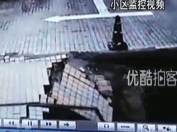 Hundimientos en China