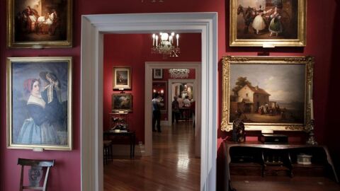 Vista de una de las salas del Museo del Romanticismo