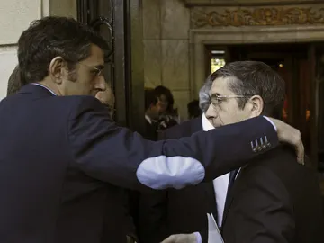 Patxi López y Eduardo Madina Patxi López y Eduardo Madina