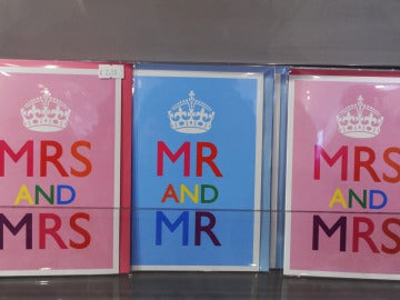 Tarjetas postales en favor del matrimonio homosexual