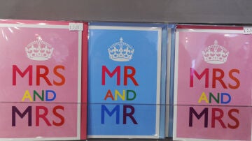 Tarjetas postales en favor del matrimonio homosexual