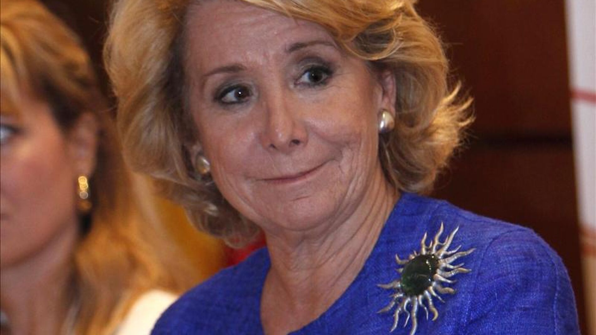 Esperanza Aguirre, presidenta del PP de Madrid