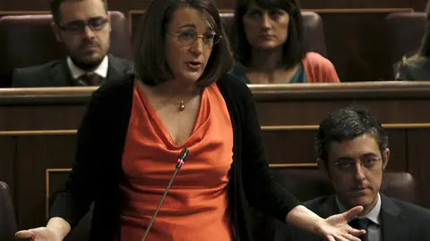La portavoz del PSOE en el Congreso, Soraya Rodríguez La portavoz del PSOE en el Congreso, Soraya Rodríguez