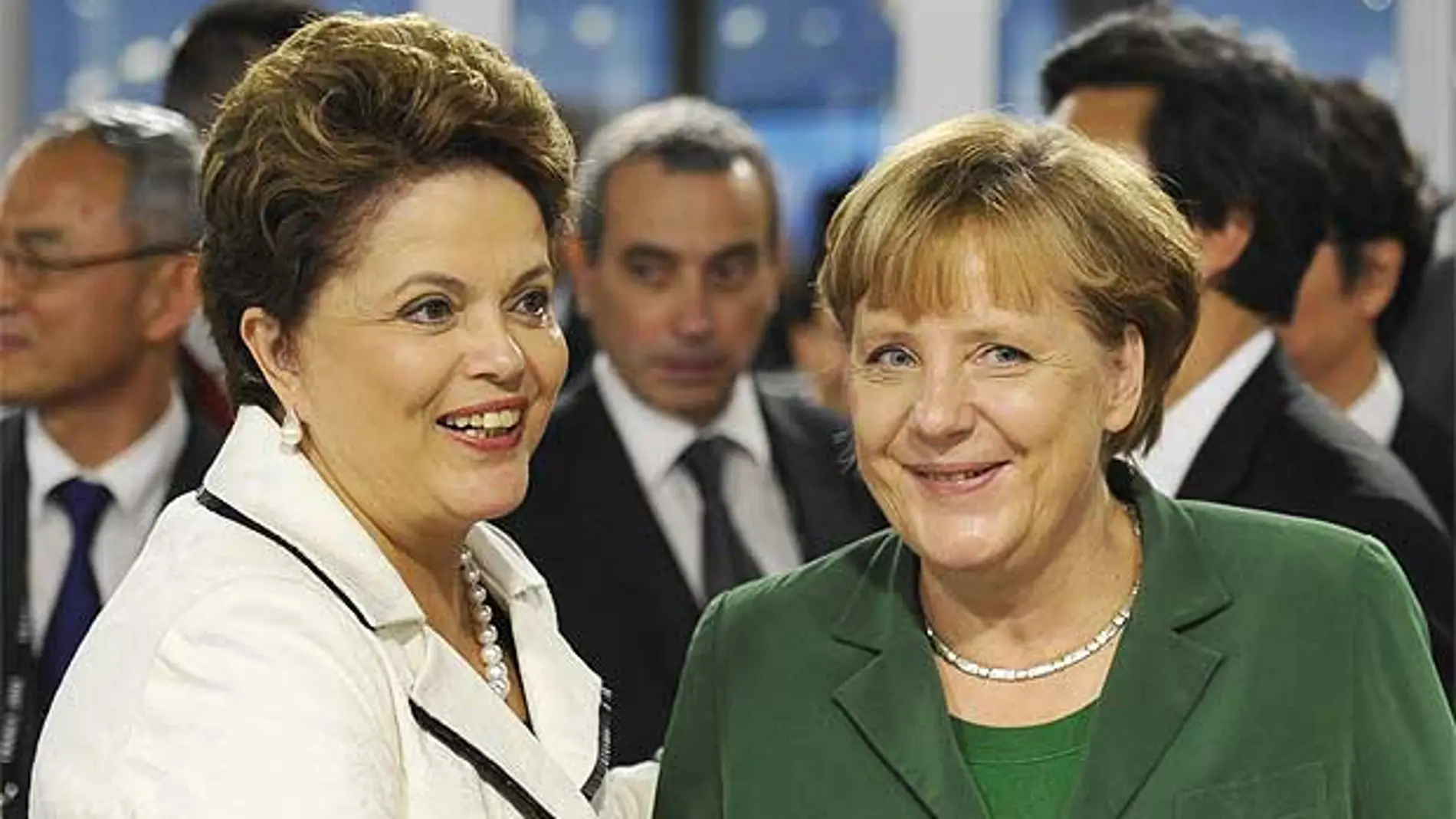 Dilma Rousseff y Angela Merkel Dilma Rousseff y Angela Merkel