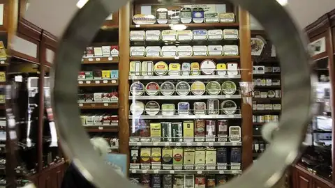 Interior de un estanco Interior de un estanco