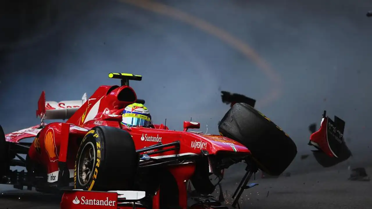 Massa destroza el F138 en los Libres 3 de Mónaco