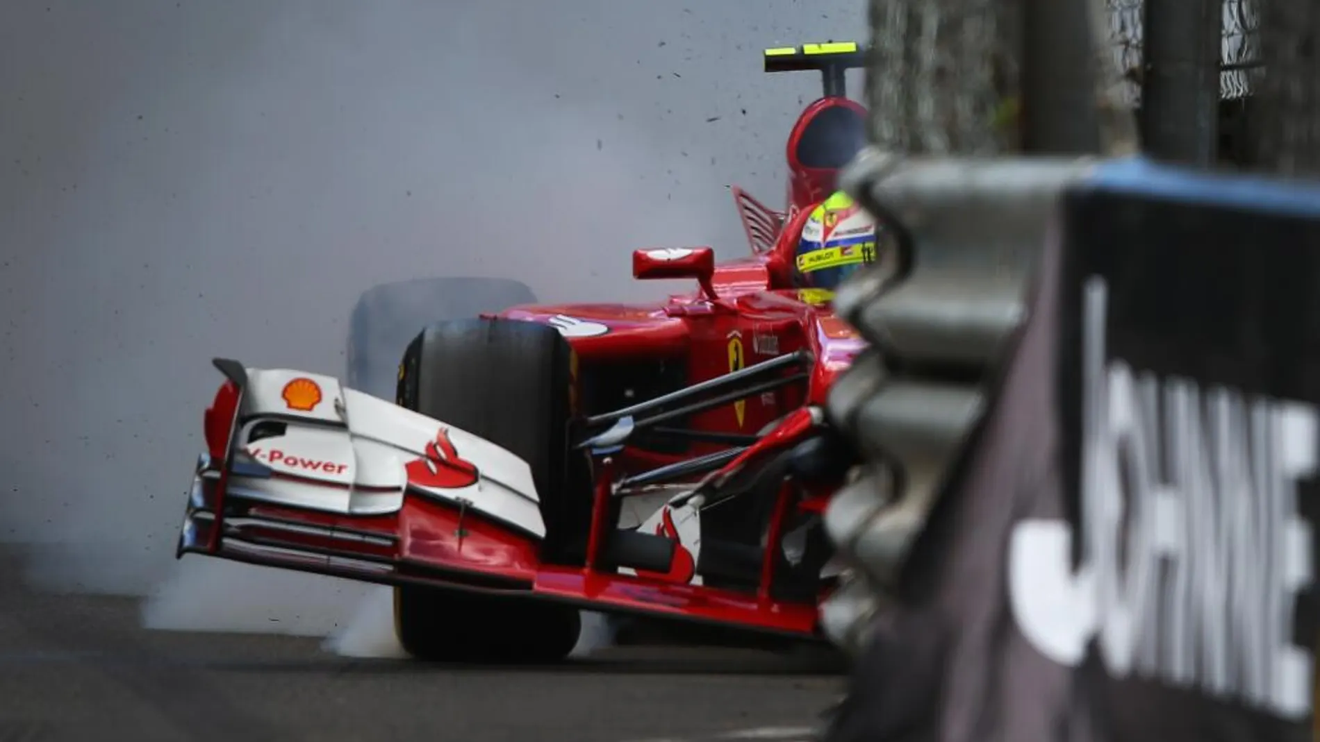 Accidente de Felipe Massa en Mónaco