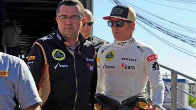 Raikkonen, sobre Pérez: 