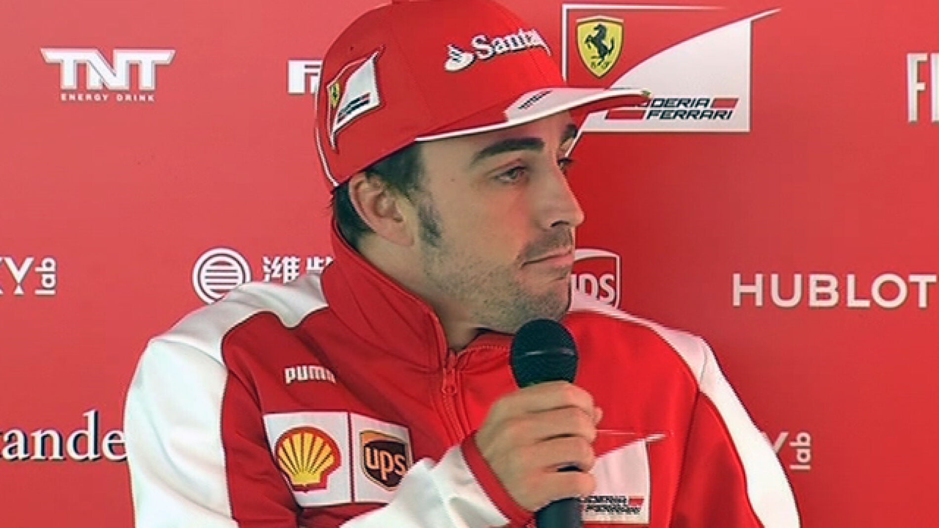 Alonso, en rueda de prensa