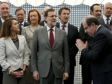 Rajoy se reúne con los presidentes autonómicos del PP