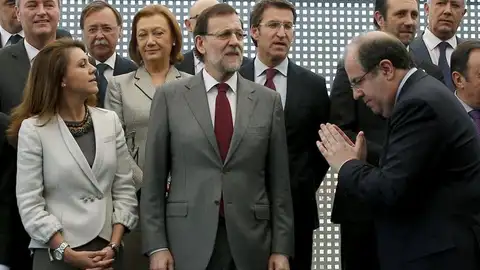 Rajoy se reúne con los presidentes autonómicos del PP Rajoy se reúne con los presidentes autonómicos del PP