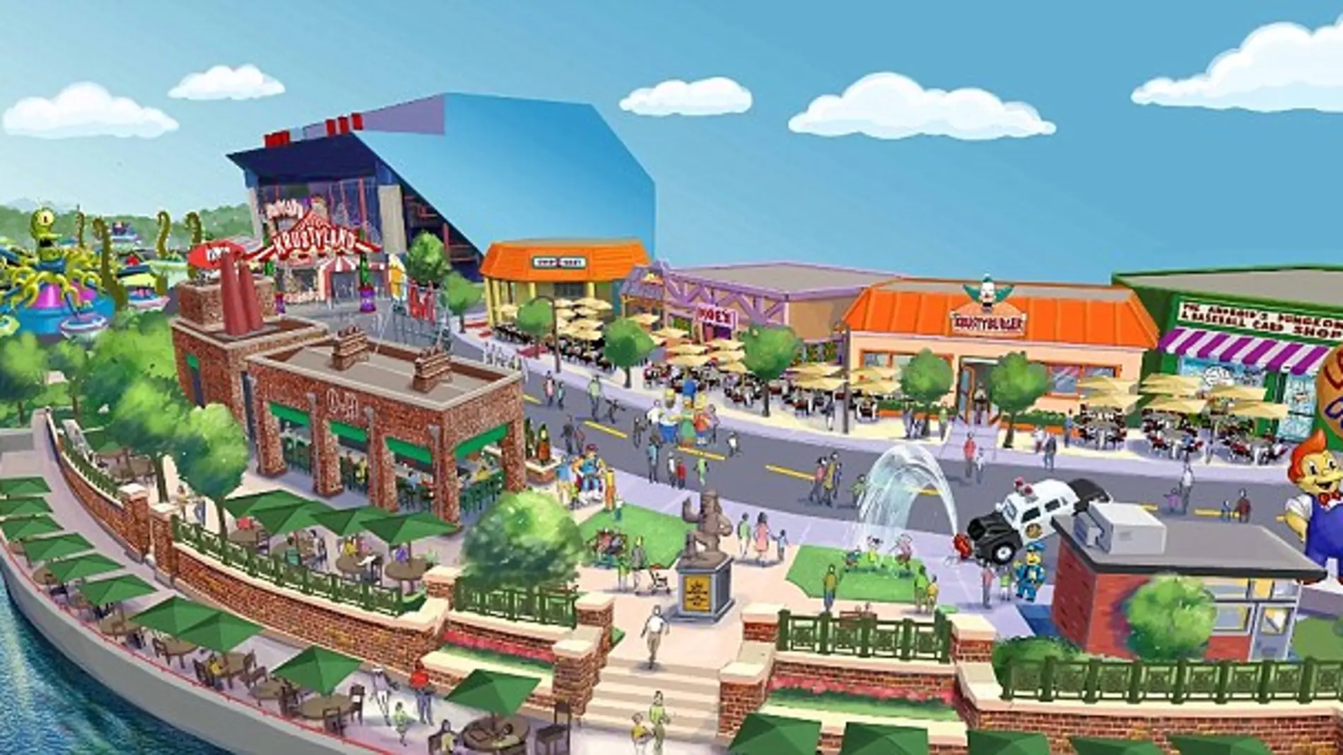 Parque temático de 'Los Simpson'