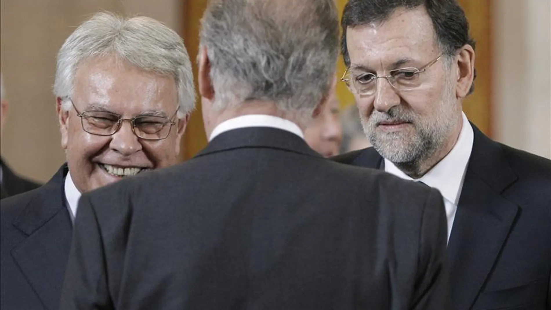 Mariano Rajoy y Felipe González Mariano Rajoy y Felipe González