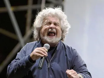 El líder del Movimiento 5 Estrellas, Beppe Grillo El líder del Movimiento 5 Estrellas, Beppe Grillo