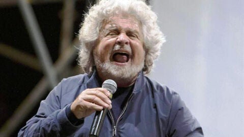 El l&iacute;der del Movimiento 5 Estrellas, Beppe Grillo