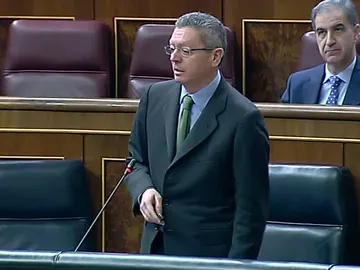 Ruiz Gallardón en el Congreso Ruiz Gallardón en el Congreso