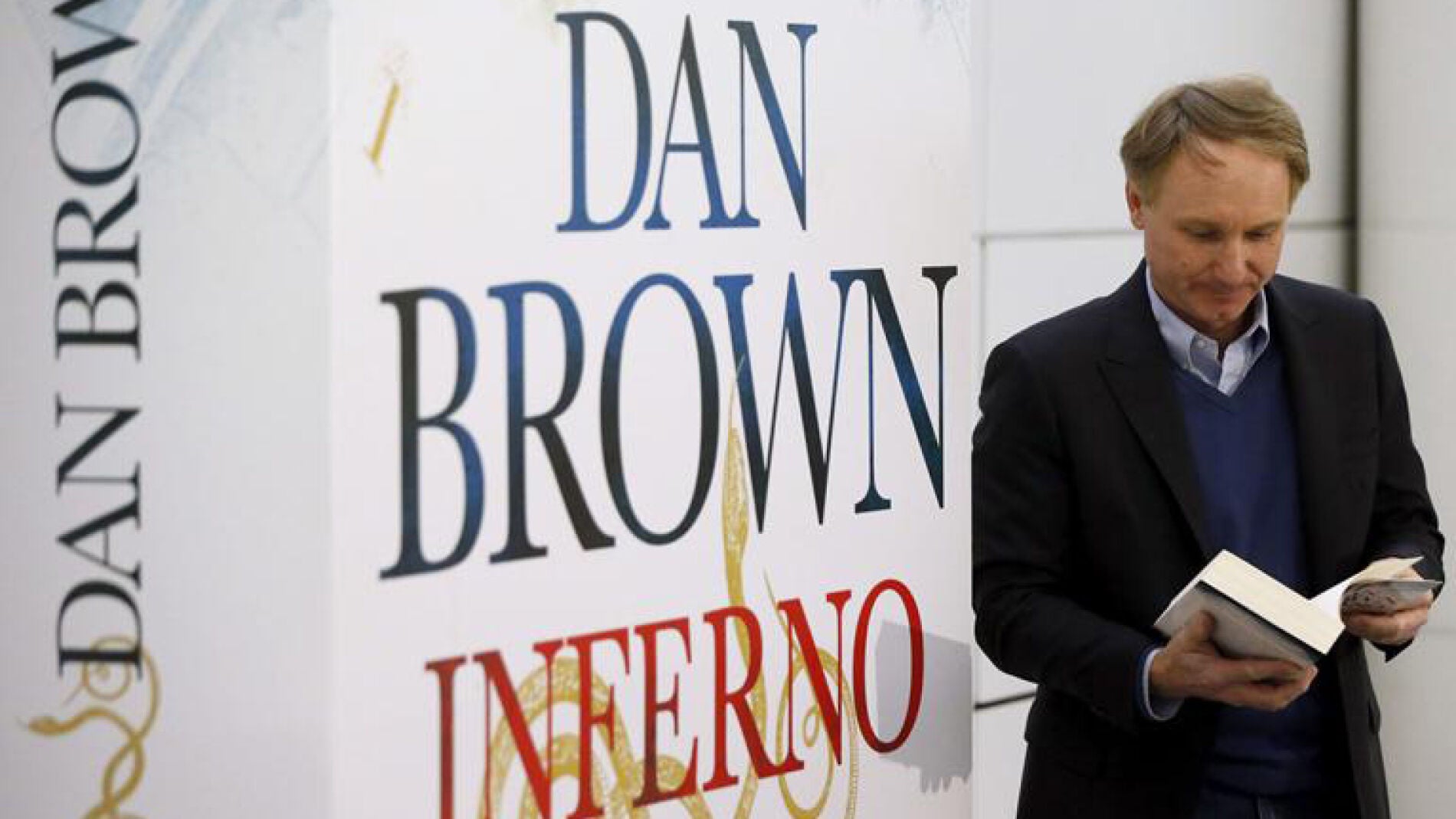 Dan Brown presenta en Madrid su &uacute;ltimo libro 'Inferno'