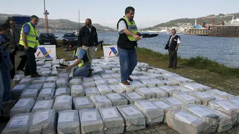 El asalto a un pesquero con 3.000 kilos de cocaína se salda con 21 detenidos El asalto a un pesquero con 3.000 kilos de cocaína se salda con 21 detenidos