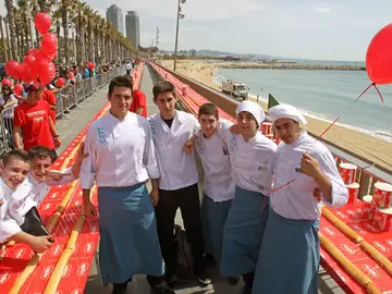 El bocadillo más largo del mundo El bocadillo más largo del mundo