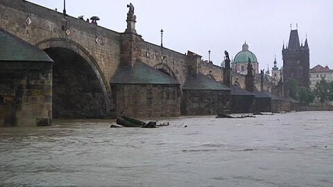Inundaciones en Praga