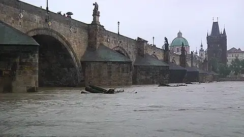 Inundaciones en Praga Inundaciones en Praga