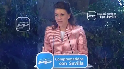 De Cospedal en Sevilla De Cospedal en Sevilla