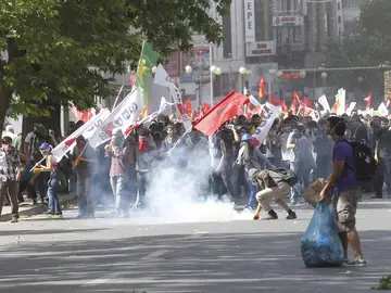 Protestas en Ankara, Turquía Protestas en Ankara, Turquía
