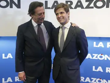 Julián López 'El Juli' junto al escritor Alfonso Ussía Julián López 'El Juli' junto al escritor Alfonso Ussía