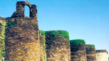 Vista de la muralla de Lugo
