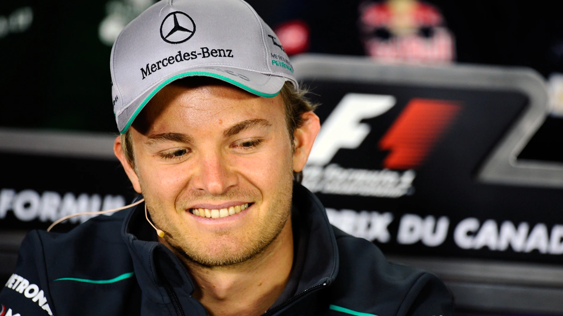Rosberg en rueda de prensa de la FIA en Montreal