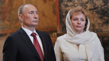 Putin y su exesposa Lyudmila