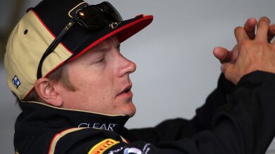 Kimi Raikkonen, penalizado con dos puestos en parrilla, saldrá décimo