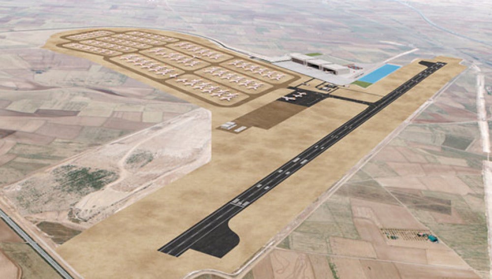 El aeropuerto de Teruel