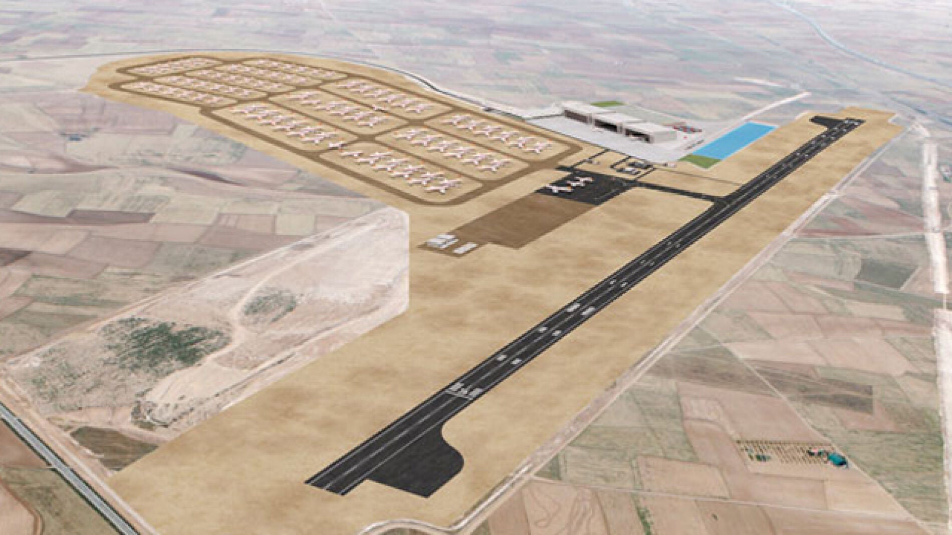 El aeropuerto de Teruel