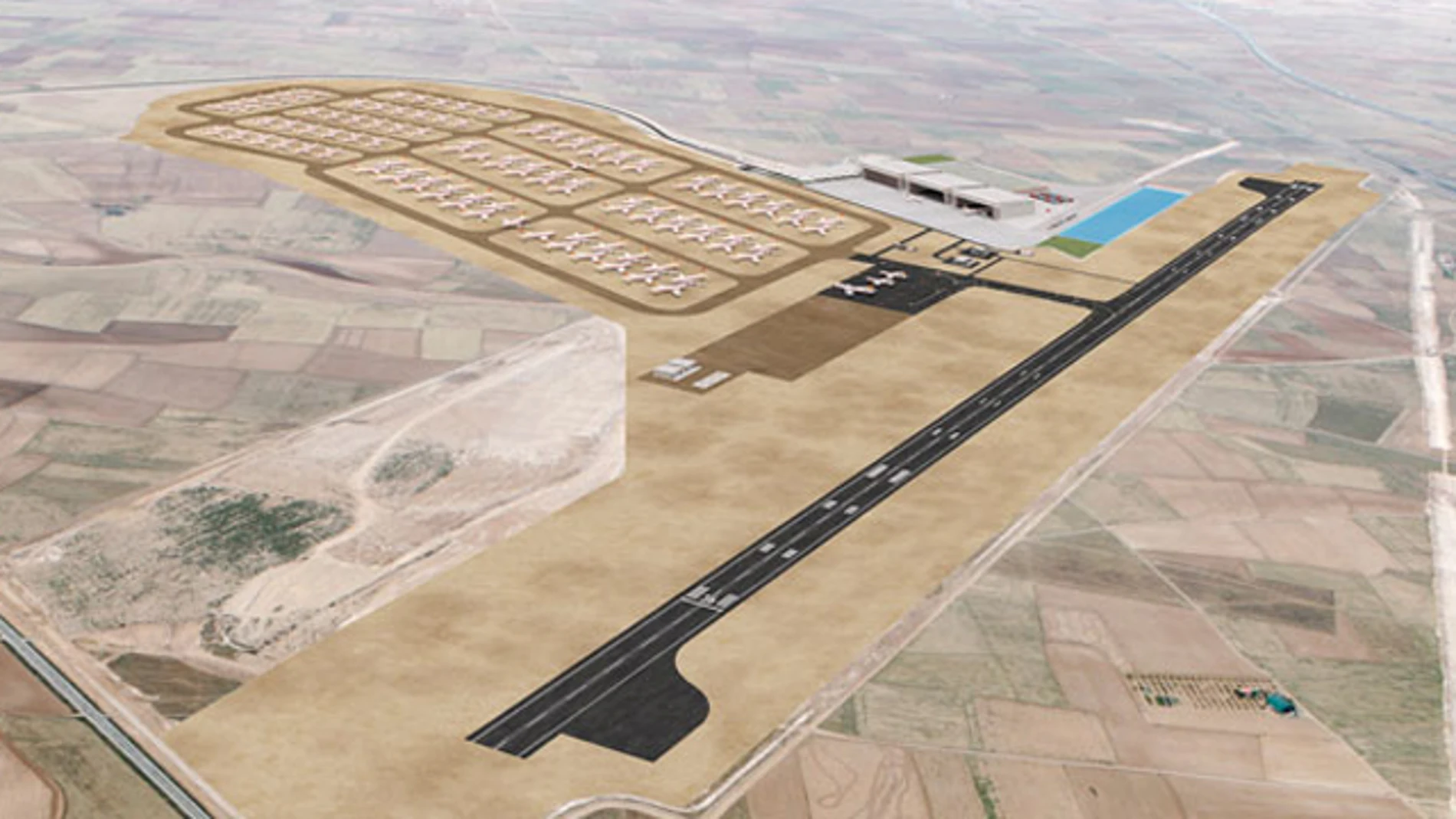 El aeropuerto de Teruel El aeropuerto de Teruel