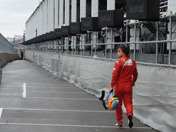 Alonso abandonó en 2011