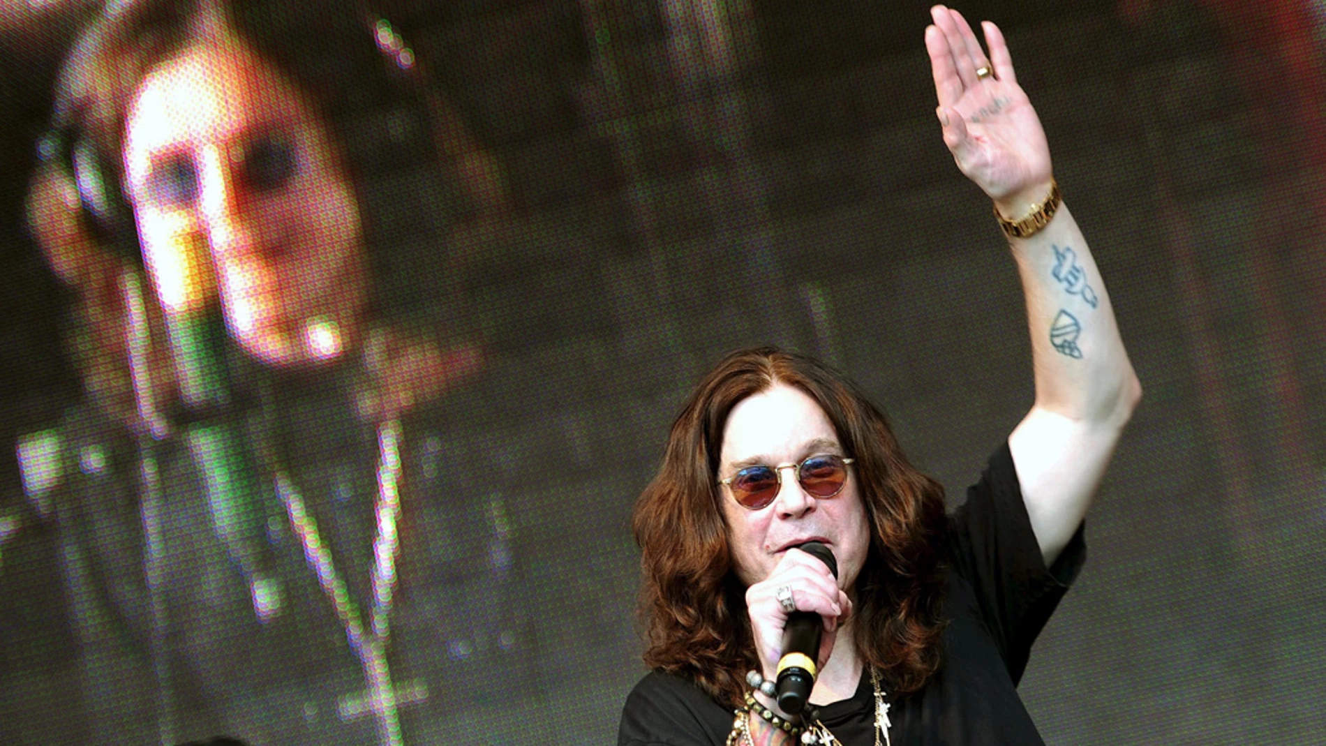 El rockero británico Ozzy Osbourne El rockero británico Ozzy Osbourne