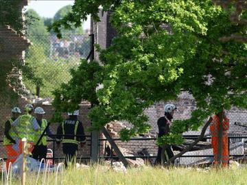 Cuatro detenidos a causa del incendio