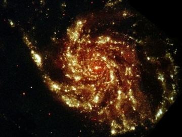 La galaxia espiral del Molinete 