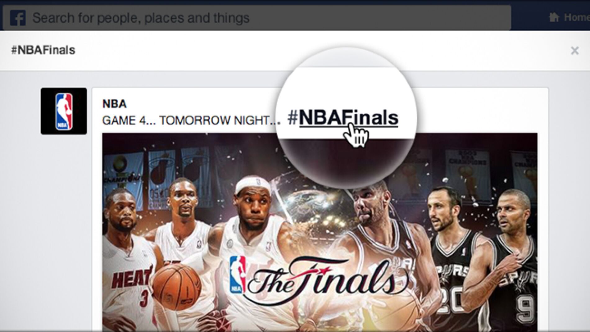 Los 'hashtags' se cuelan tambi&eacute;n en Facebbok