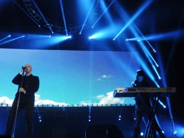 El icónico dúo británico Pet Shop Boys 