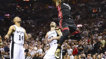 El jugador de los Heat Dwyane Wade 