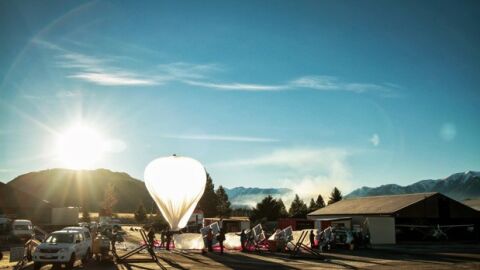 Google lanza globos a la estratosfera para llevar Internet a todo el mundo