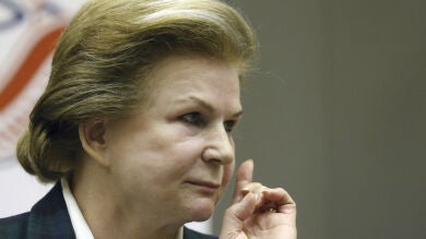 Valentina Tereshkova, la primera astronauta, sueña con viajar a Marte aunque 