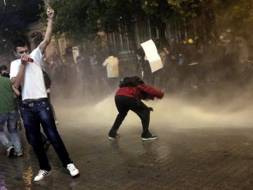 Violento desalojo en Estambul Violento desalojo en Estambul