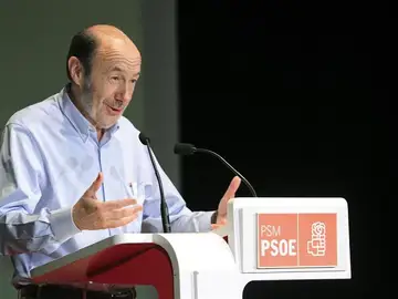 El líder socialista, Alfredo Pérez Rubalcaba El líder socialista, Alfredo Pérez Rubalcaba