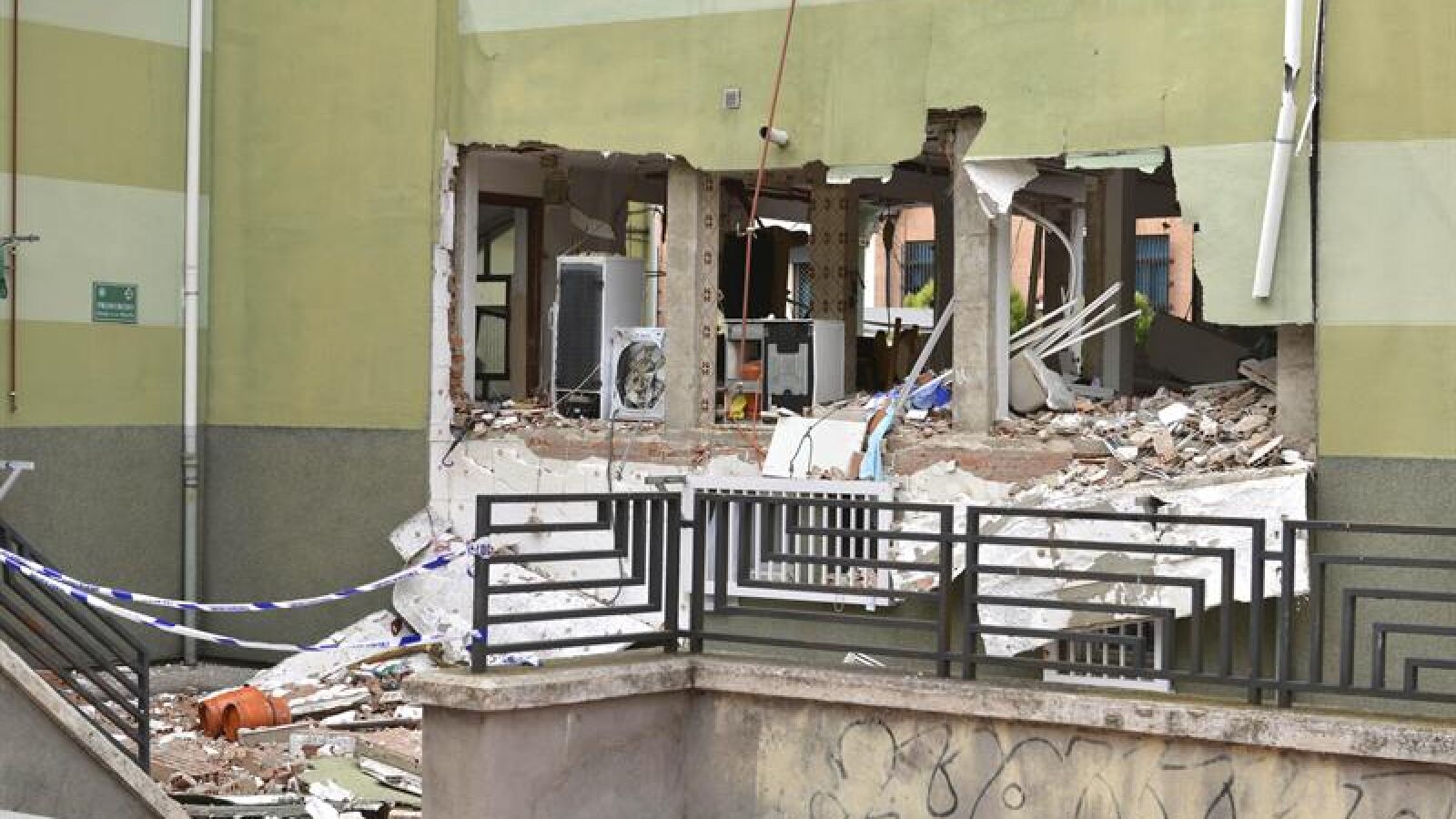 Una mujer de 90 años fallece por una explosión de gas en Alcalá