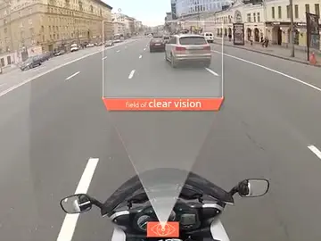 Un casco de moto al estilo Google Glass Un casco de moto al estilo Google Glass