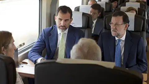 El príncipe inaugura la línea del AVE Madrid-Alicante El príncipe inaugura la línea del AVE Madrid-Alicante