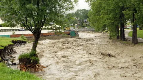 Inundaciones en el Valle de Arán Inundaciones en el Valle de Arán